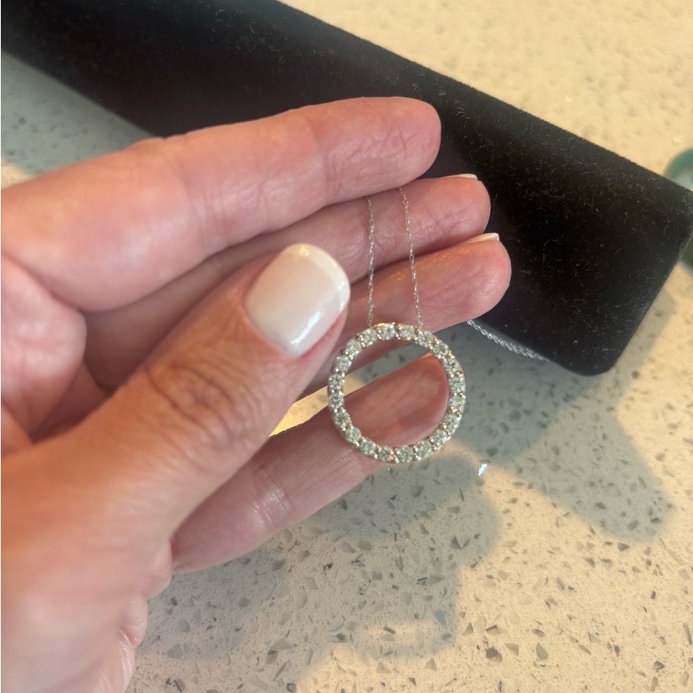 10k CZ Necklace